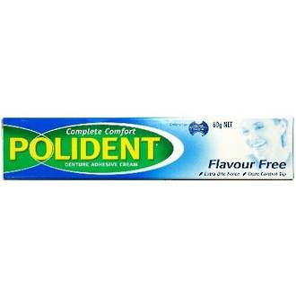 Polident Denture Adhesive Cream Flavour Free&nbsp;