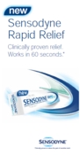 Sensodyne Rapid Relief Brochure